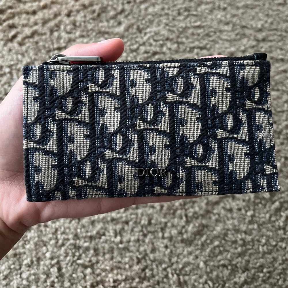 Dior Zipped Card Holder